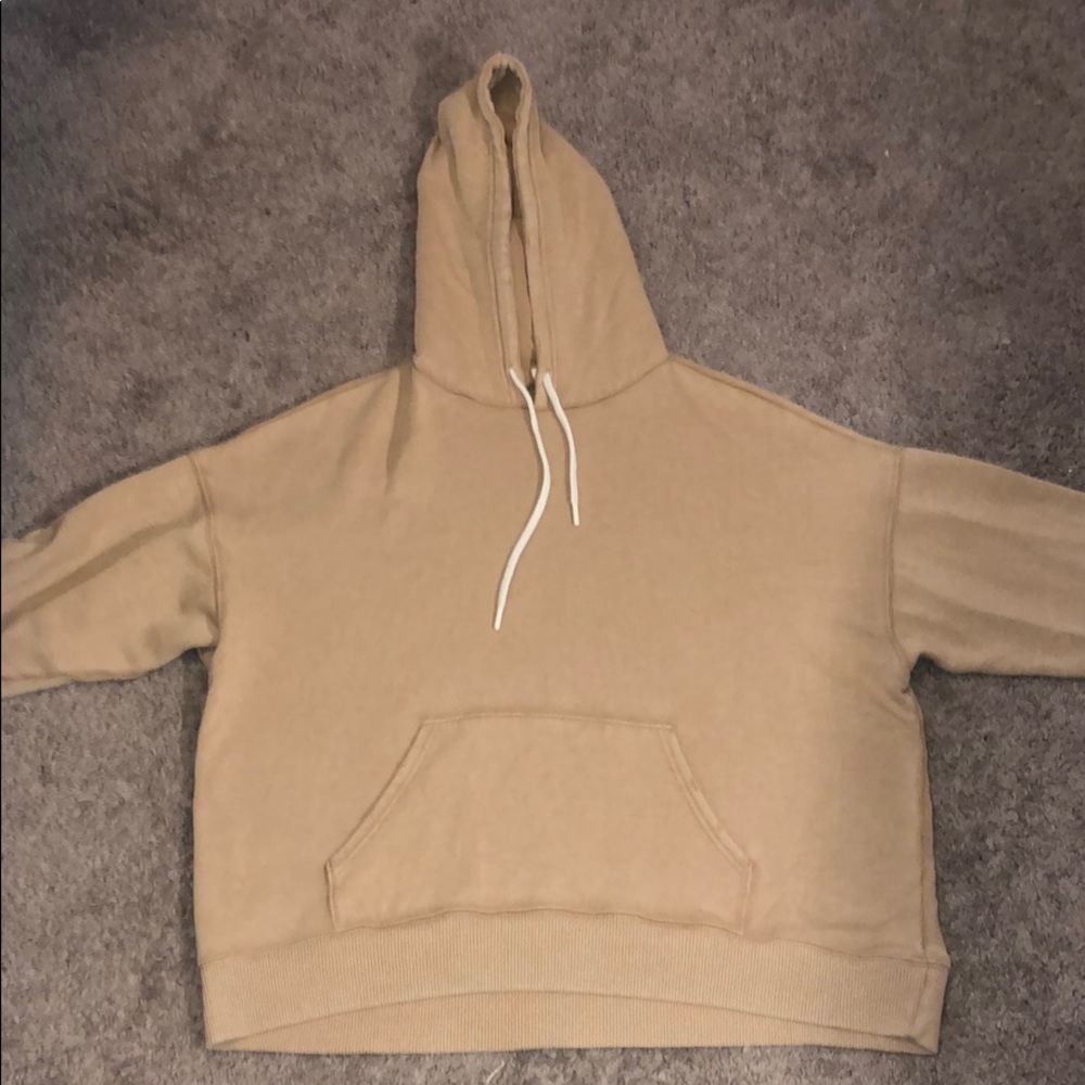 Aerie Tan Hoodie